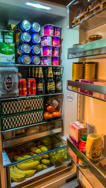 Un réfrigérateur bien organisé